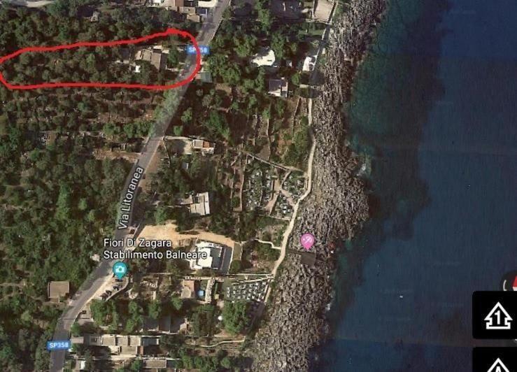 Villetta Dagre Fronte Mare Маритима Екстериор снимка